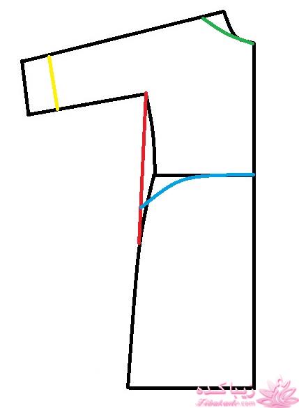 آموزش دوخت لباس مجلسی